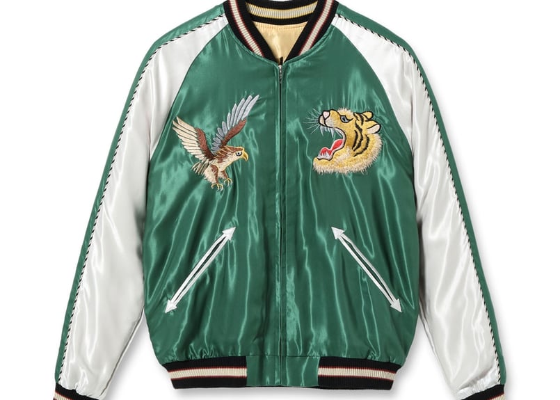 テーラー東洋スカジャン ACETATE SOUVENIR JACKET“DRAGON × T