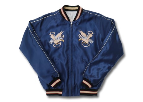 TAILOR TOYO テーラー東洋 ACETATE SOUVENIR JACKET "ROARING TIGER"x"WHITE DRAGON" 横須賀MIKASA