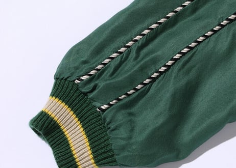 テーラー東洋スカジャン Acetate Souvenir Jacket“DRAGON HEAD” × “ROARING TIGER”(AGING MODEL)