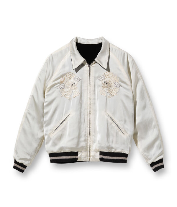 港商スカジャン Velveteen × Acetate Souvenir Jacket “K 港商スカジャン Velveteen × Acetate Souvenir Jacket “K