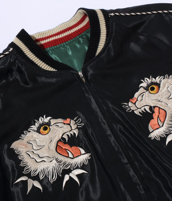 Tailor Toyo Reversible Souvenir Jacket – Tiger Head x Chevy Lover