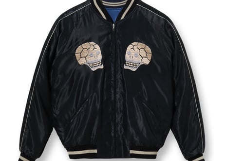 テーラー東洋スカジャン  ACETATE SOUVENIR JACKET “ROARING TIGER” × “SPIDERWEB, SNAKE AND SKULL”