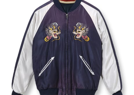テーラー東洋スカジャン Acetate Souvenir Jacket“EAGLE” × “DRAGON” (AGING MODEL)