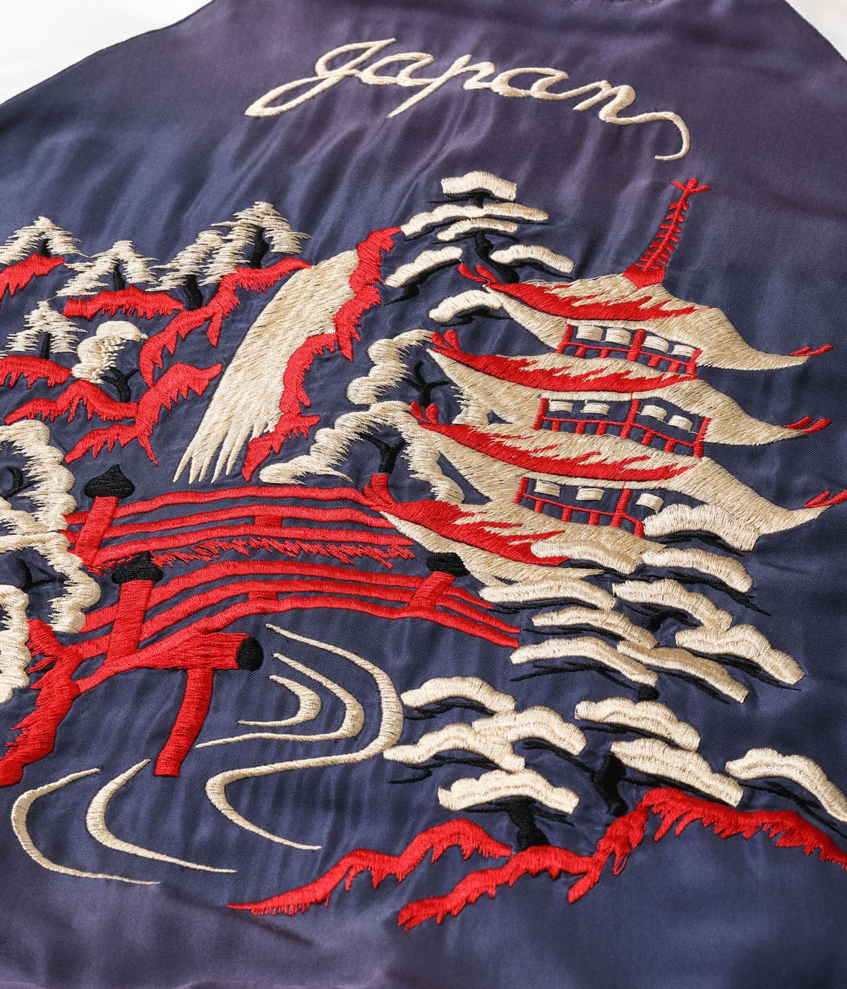 テーラー東洋スカジャン Acetate Souvenir Jacket“WHITE TIGER