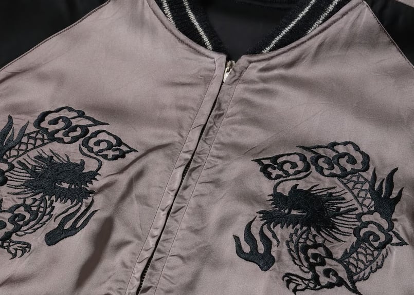 テーラー東洋 港商 限定Acetate Souvenir Jacket KOSHO & CO