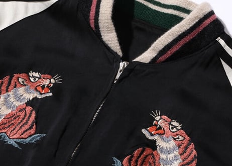 テーラー東洋スカジャン 港商スペシャル “KOSHO & CO.” Special Edition ““BAMBOO & TIGER” × “TIGER PRINT”
