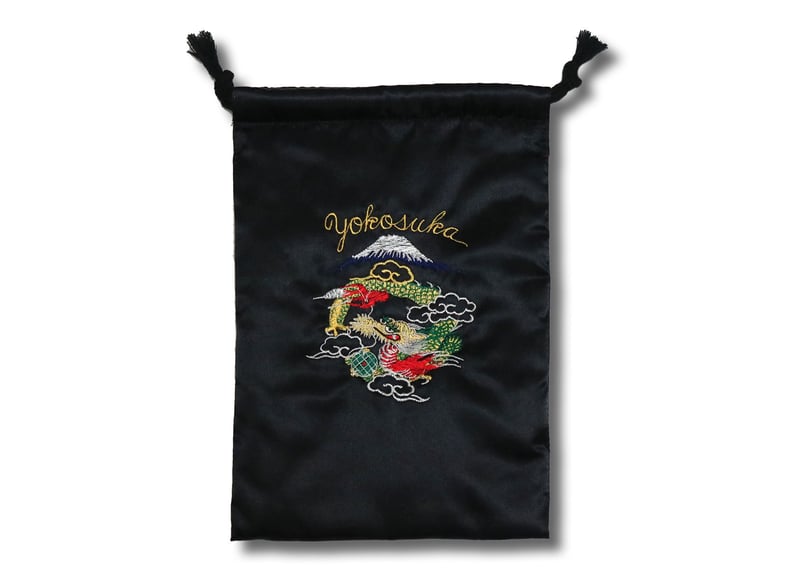 MIKASAオリジナル スカジャン巾着 日本製 Original Drawstring MIKASAオリジナル スカジャン巾着 日本製 Original Drawstring