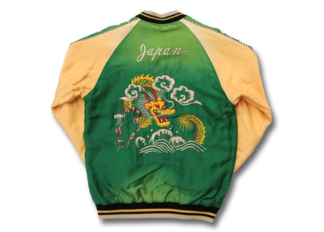 TAILOR TOYO テーラー東洋スカジャン ACETATE SOUVENIR JACKET AGING MODEL“GOLD DRAGON×”RED EAGLE”横須賀MIKASA