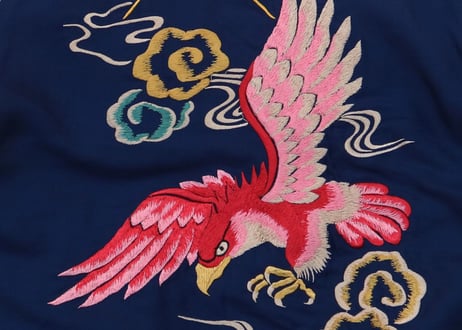 TAILOR TOYO テーラー東洋スカジャン ACETATE SOUVENIR JACKET AGING MODEL“GOLD DRAGON×”RED EAGLE”横須賀MIKASA
