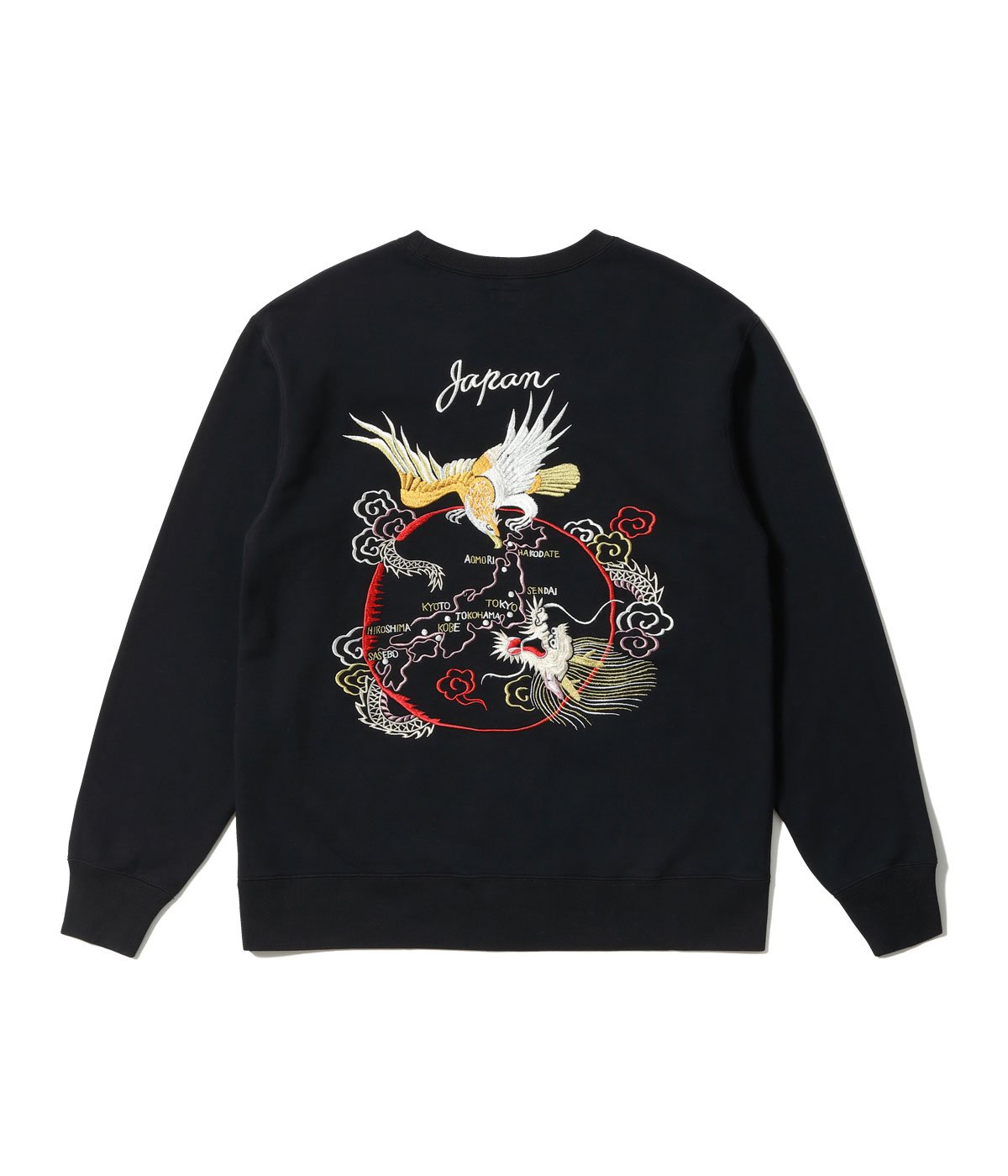 テーラー東洋 TAILOR TOYO SUKA CREW SWEAT EMBROIDERED