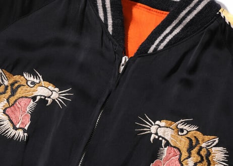 テーラー東洋スカジャン 港商スペシャル “KOSHO & CO.” Special Edition “TIGER HEAD” × “ROARING TIGER”