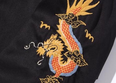 TAILOR TOYO テーラー東洋 Cotton Vietnam Jacket “VIETNAM DRAGON”  BLACK