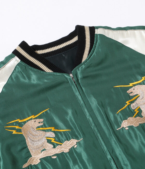 テーラー東洋スカジャン ACETATE SOUVENIR JACKET “ALASKAN F テーラー東洋スカジャン ACETATE SOUVENIR JACKET “ALASKAN F