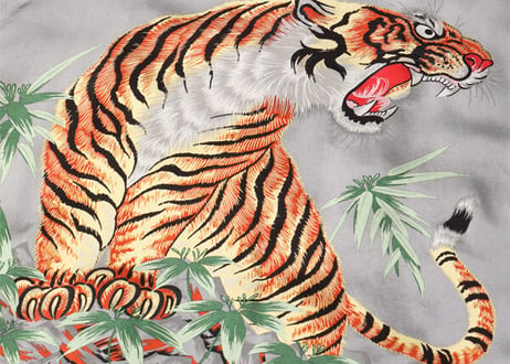 テーラー東洋 港商  限定“KOSHO & CO.” SPECIAL EDITION SOUVENIR JACKET“SPIDER” × “ROARING TIGER (HAND PRINT)”