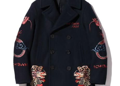 テーラー東洋SUKA PEA COAT “BUZZ RICKSON'S 30th ANNIVERSARY MODEL USS LEXINTON CVA-16 SUKA EMBROIDERY”