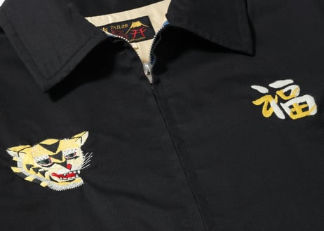 テーラー東洋 ベトジャンLate 1960s Style Cotton Vietnam Jacket “VIETNAM MAP”TT15684ブラック