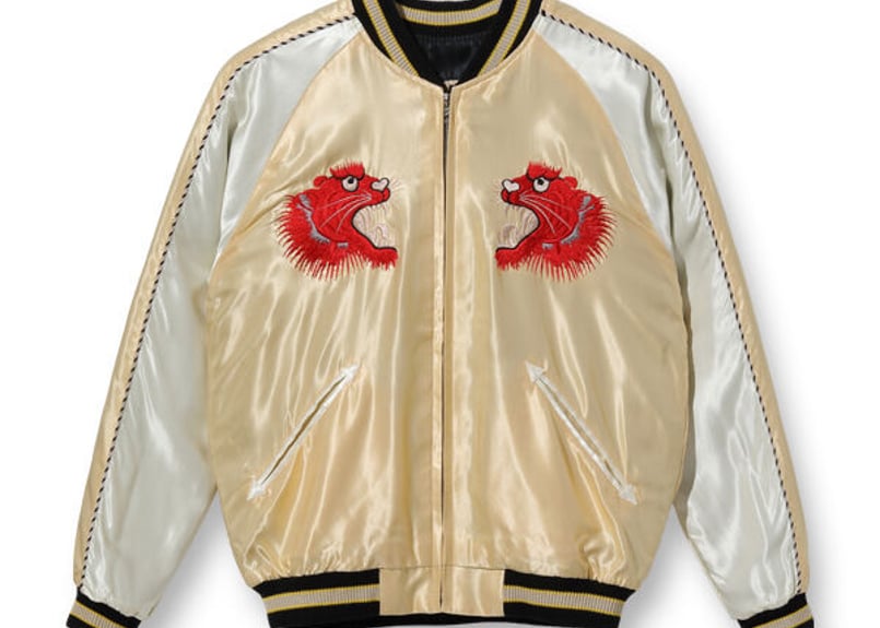 テーラー東洋スカジャン ACETATE SOUVENIR JACKET “ROARING T