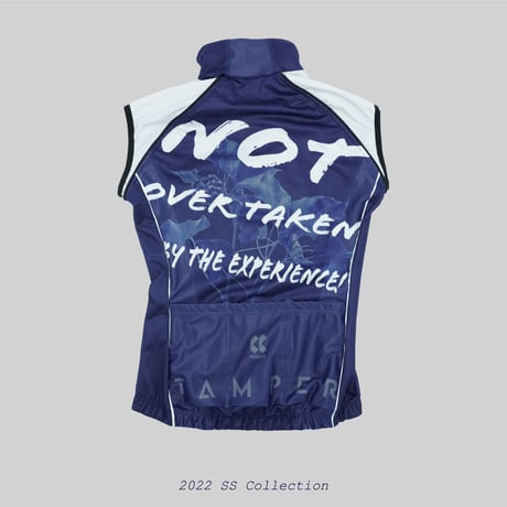 - Not Over Taken By the Experience -  windbreak gilet  [ Women ]