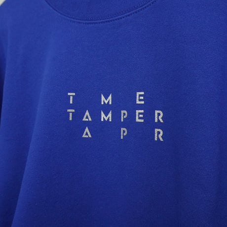 TAMPER 10oz クルーネックスウェット [ブルー]