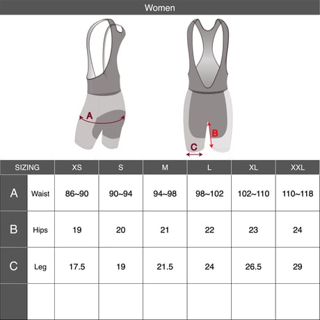 Bib Shorts  Tamper Bib shorts [ Women ]