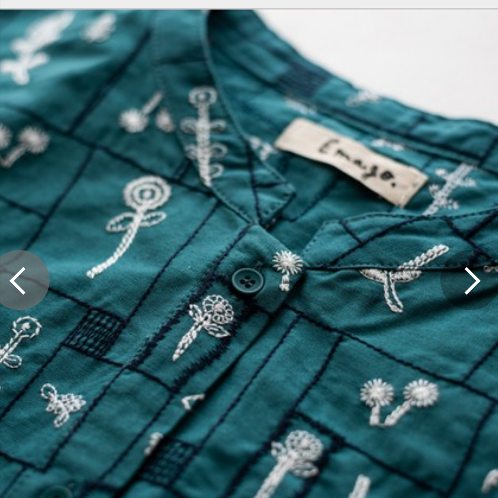 再値下げ　刺繍　花柄　ワンピース　黒　emago イマゴ　ナチュラン 再値下げ 刺繍 花柄 ワンピース 黒 emago イマゴ ナチュラン