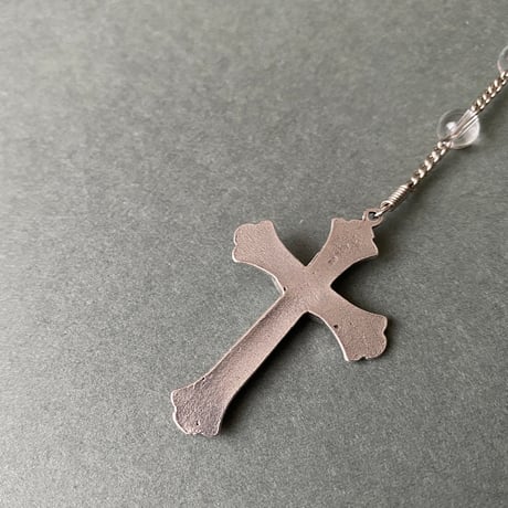 ＊不思議のメダイと天使＊天然水晶の5連ロザリオ