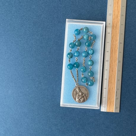 ＊大浦天主堂・信徒発見の聖母＊長崎のチャプレット（天然石4種類）