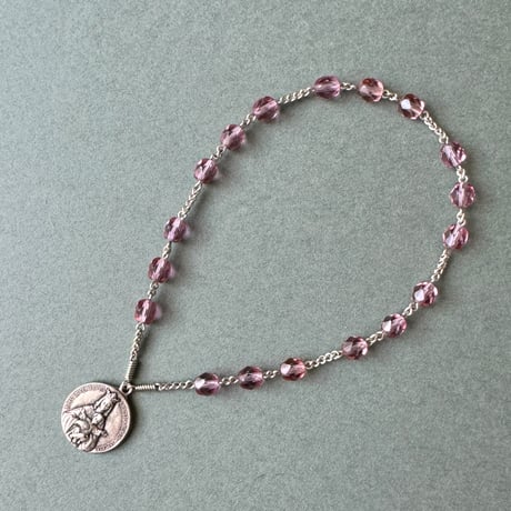 ＊大浦天主堂・信徒発見の聖母＊長崎のチャプレット（チェコガラス6種類）