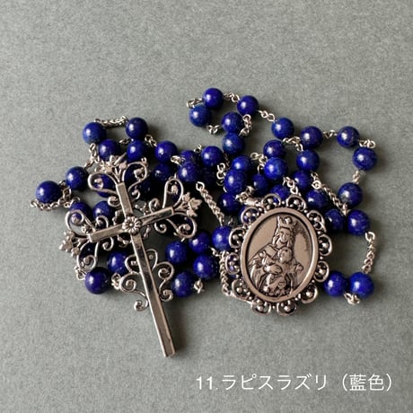 ＊大浦天主堂＊信徒発見の聖母＊5連ロザリオ（天然石6種類）