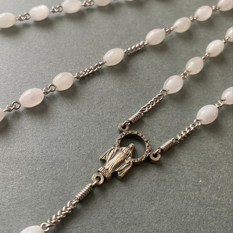 平和と祈りをつなぐ＊ナツメビーズの5連ロザリオ（限定1本） | 長崎