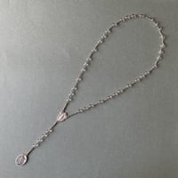 ＊大天使ミカエル＊天然水晶のチャプレット