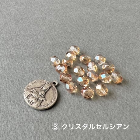 ＊大浦天主堂・信徒発見の聖母＊長崎のチャプレット（チェコガラス6種類）