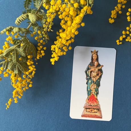 ＊大浦天主堂＊信徒発見の聖母＊5連ロザリオ（天然石6種類）