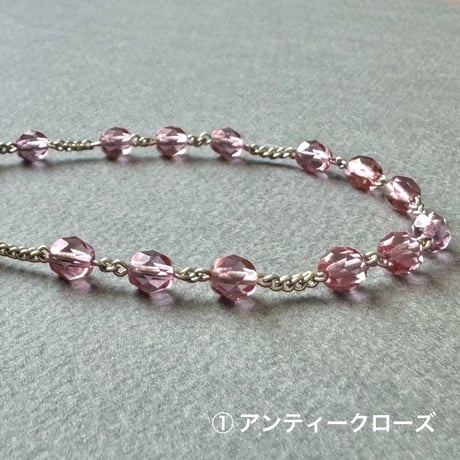 ＊大浦天主堂・信徒発見の聖母＊長崎のチャプレット（チェコガラス6種類）