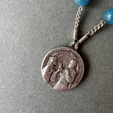 ＊大浦天主堂・信徒発見の聖母＊長崎のチャプレット（天然石4種類）