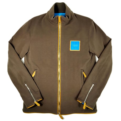 COURSE＜コース＞ジャージブルゾン Milano Rib Track Jacket Toupe ダークグレージュ(CR124002-70)