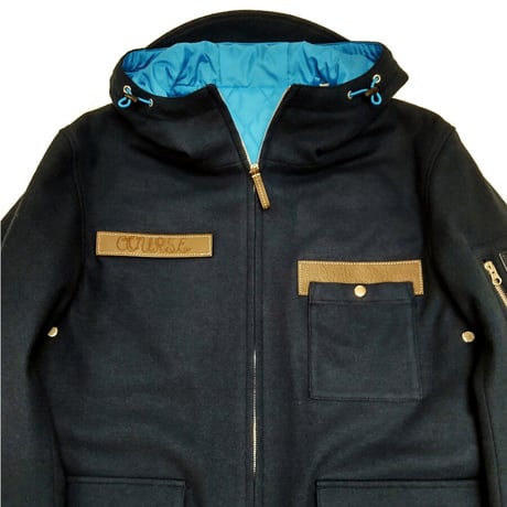 COURSE＜コース＞ドライビングジャケット Winter Driving Footed Jacket Navy ネイビー(CR224002-80)