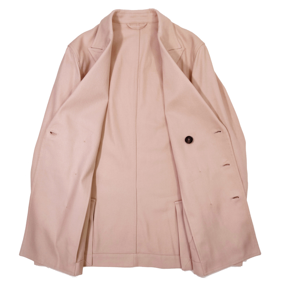 DOPPIAA（ドッピアアー） イタリア製 ダブルジャケット メンズピンク