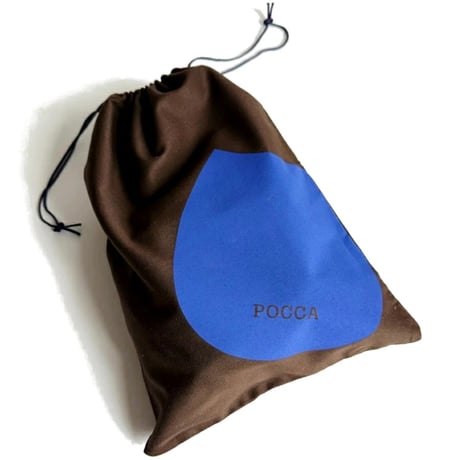 【新入荷】POCCA（ポッカ） イタリア製 ディティーバッグ 小型 カーキベージュｘオレンジ ポリエステル ナイロン DITTY BAG ポシェット メンズ レディース（ PO619001-62）