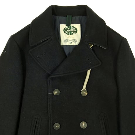 CAMPLIN（カンプリン） 【定番】ピーコート メンズ 英国発祥のヨーロッパ製 ネイビー 中綿入り 【Pコート発祥】【英国海軍御用達】【ROYAL NAVY】(CP324003-80)