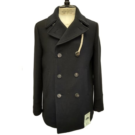 CAMPLIN（カンプリン） 【定番】ピーコート メンズ 英国発祥のヨーロッパ製 ネイビー 中綿入り 【Pコート発祥】【英国海軍御用達】【ROYAL NAVY】(CP324003-80)