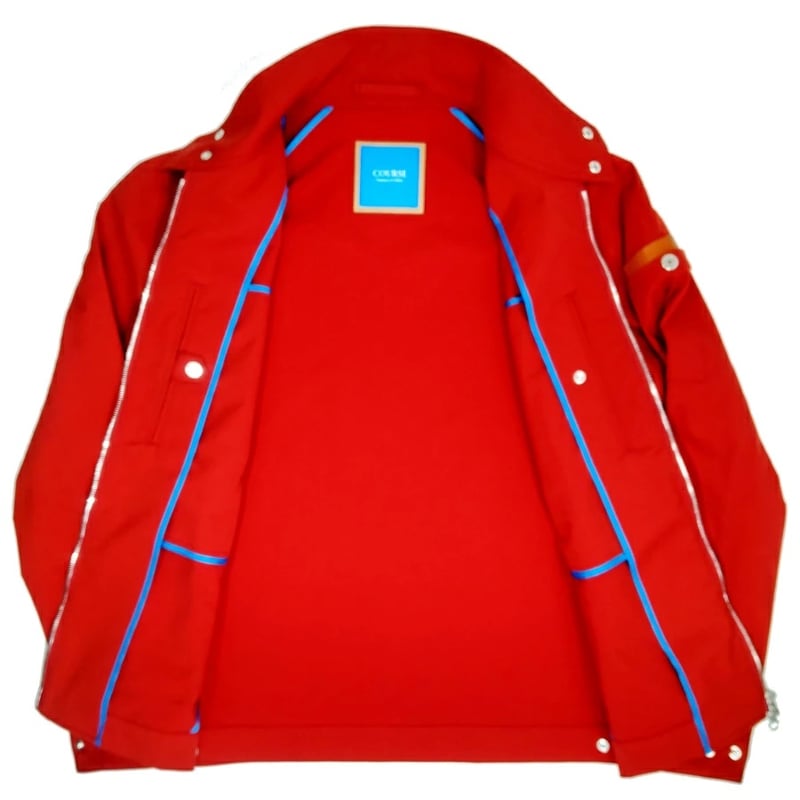 COURSE（コース） スイングトップ ブルゾン メンズ レッド 赤 ラグラン