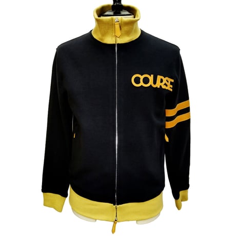 COURSE＜コース＞ジャージブルゾン  Wool Ponch Driving Blouson NY ネイビー (CR124001-80)