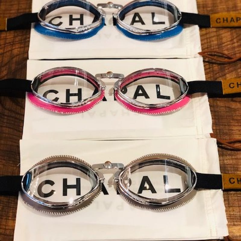 CHAPAL＜シャパル＞ゴーグル(S) Goggles leather Gray グレー (