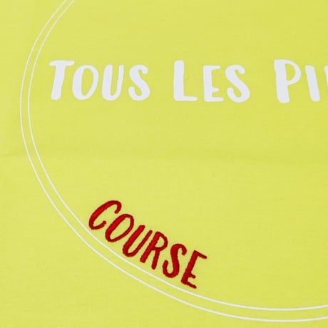 COURSE（コース） Tシャツ 半袖 メンズ イエロー コットン （CR412002-20）