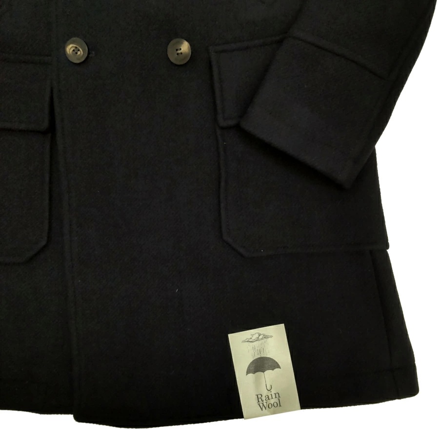 英国製 Pコート British社 海軍 黒 England wool