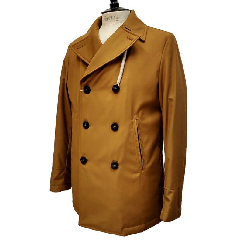 CAMPLIN（カンプリン） ピーコート ポリエステル生地 英国発祥の