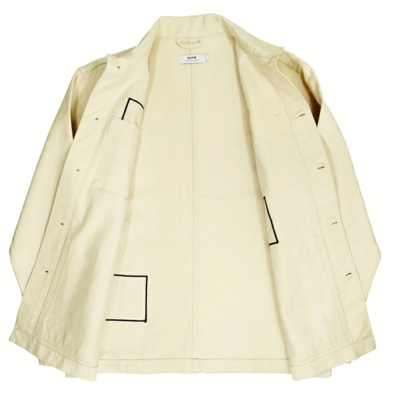 90s Oxbow コットンピケ カバーオール ワークジャケット 90s Oxbow コットンピケ カバーオール ワークジャケット