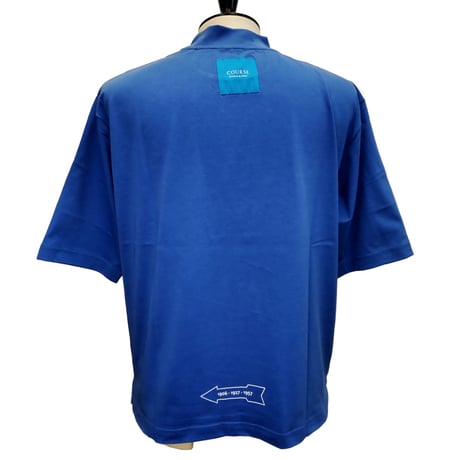 COURSE（コース） Tシャツ 半袖 メンズ ネイビー コットン（ CR412001-80）