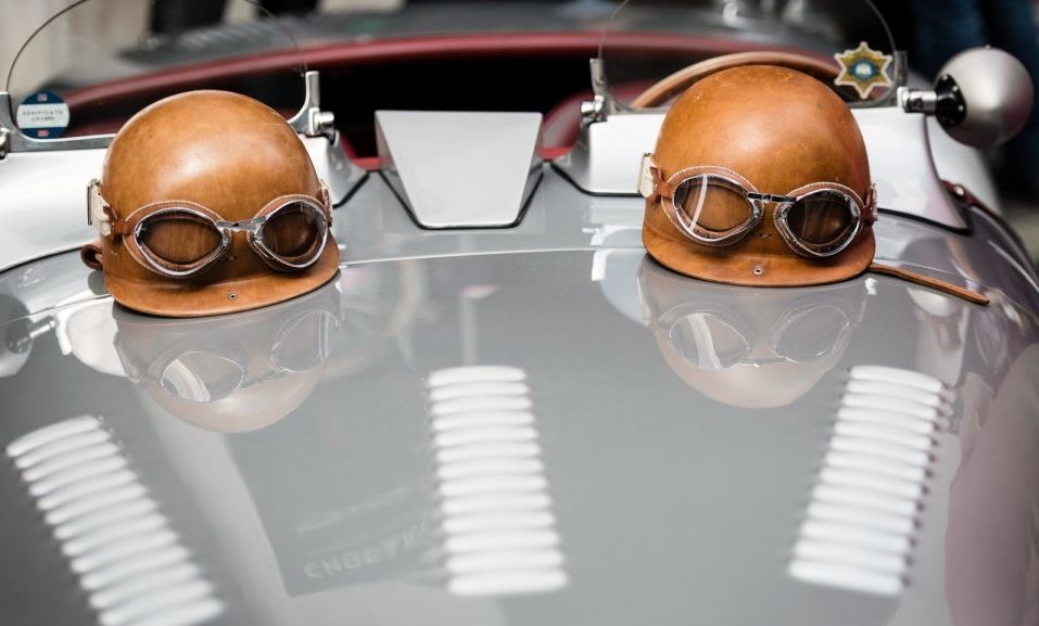 CHAPAL＜シャパル＞ゴーグル(L)ネイビー Large Model Goggles lea